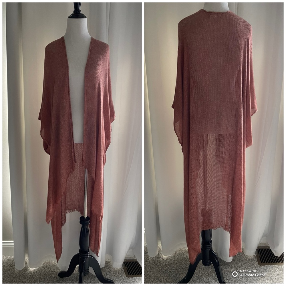 Free People Day Dream Washed Duster - Picture 2 of 10